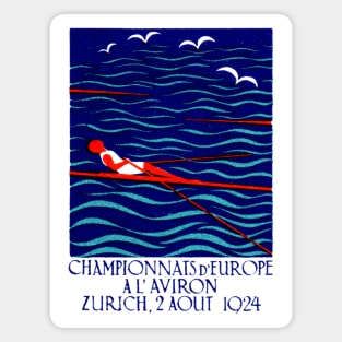 1923 European Rowing Championship Magnet